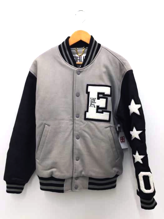 EVERLAST(エバーラスト) レザー切替スタジャン メンズ アウター