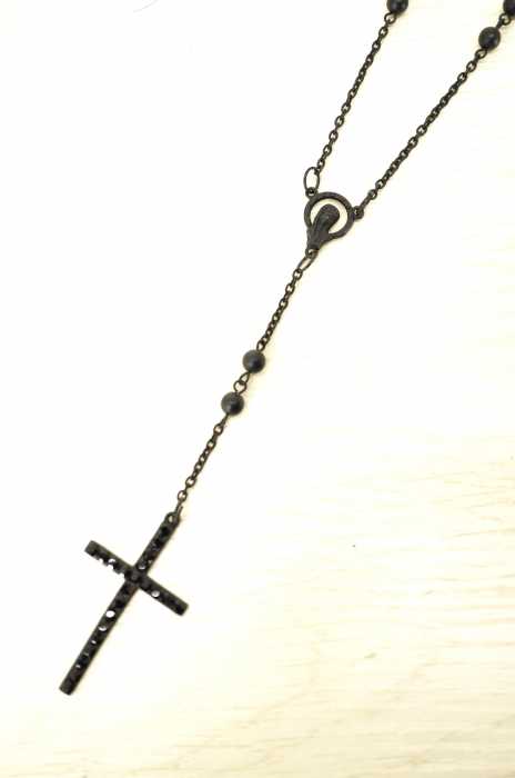 BLACK by moussy （ブラックバイマウジー） 十字架ネックレス レディース アクセサリー