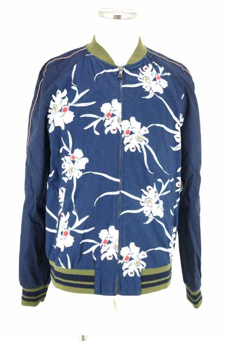 SISLEY （シスレー） 花柄スカジャンUM メンズ アウター