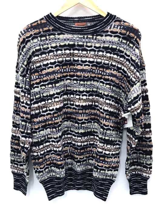 MISSONI(ミッソーニ) イタリア製 総柄ニット メンズ トップス