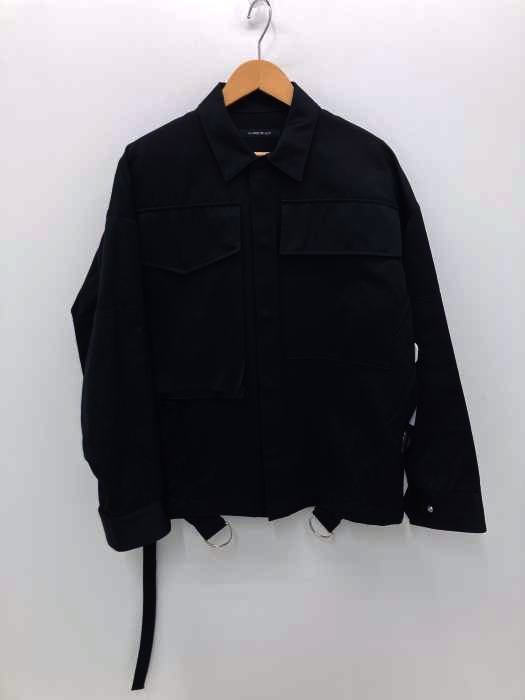ALMOSTBLACK（オールモストブラック） ストラップデザインダブルポケットジャケット メンズ アウター
