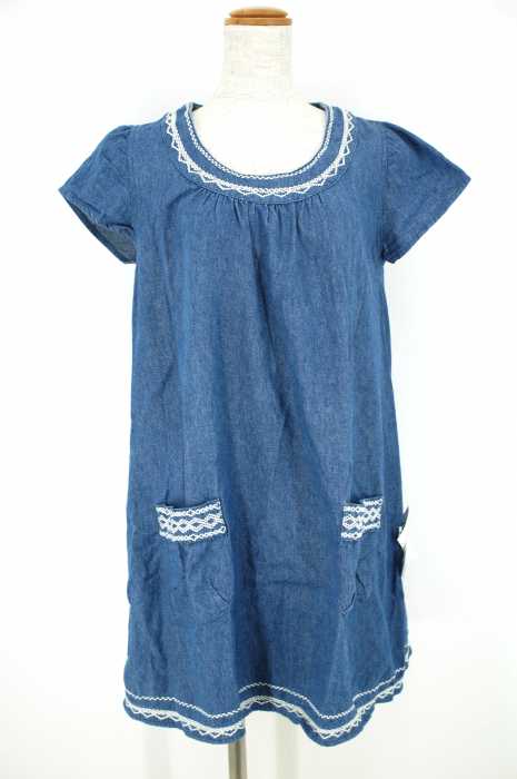 w closet WEARS INC. （ダブルクローゼットウェアーズインク） 刺繍ワンピース レディース ワンピース