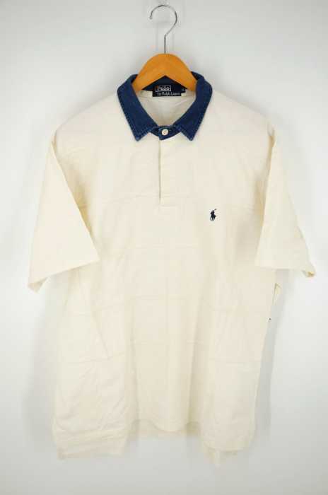 Polo by RALPH LAUREN （ポロバイラルフローレン） デニムカラー ポロシャツ メンズ トップス