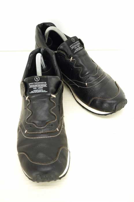 SPECTUSSHOE CO （スペクタスシューコー） LACELESS SYSTEM レザーローカット スリッポン スニーカー メンズ シューズ