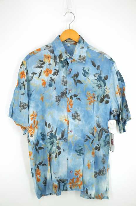 AQUASCUTUM （アクアスキュータム） リネン柄シャツ メンズ トップス