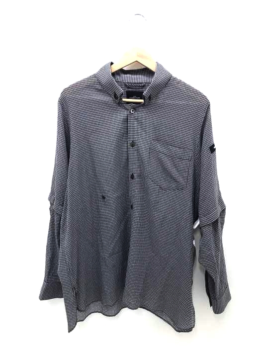 SYU. HOMME/FEMM（シュウオムフェム） 19SS Double Coller Convertible Shirt メンズ トップス