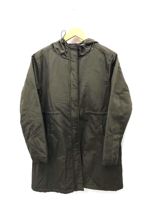 GLACIER(グラシア) 内側キルティングナイロンミリタリーコート レディース アウター