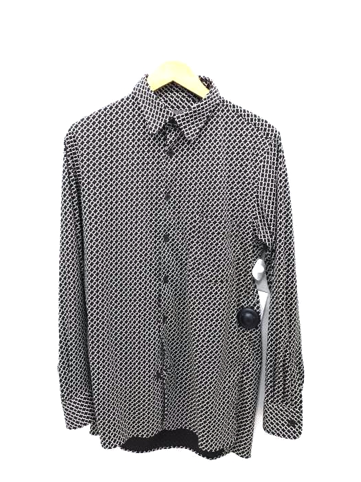 Yohji Yamamoto POUR HOMME（ヨウジヤマモトプールオム） 総柄ポリエステルシャツ メンズ トップス
