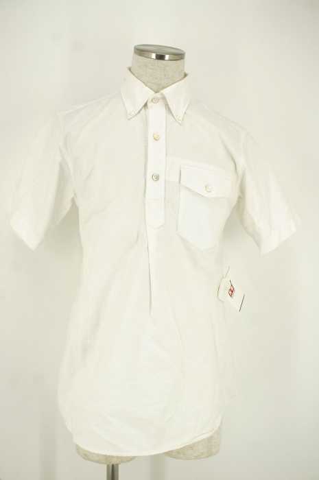 Engineered Garments (エンジニアードガーメンツ) Popover ポップオーバーコットン半袖シャツ メンズ トップス