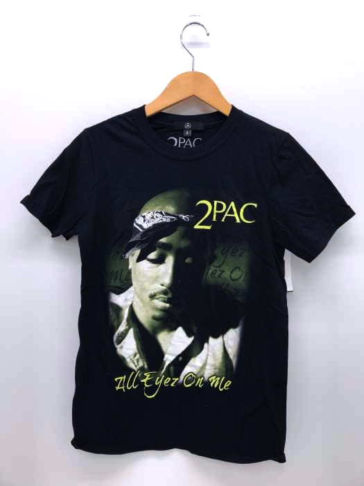 USED古着（ユーズドフルギ） ALL EYEZ ON MEアーティストプリント半袖Tシャツ メンズ トップス