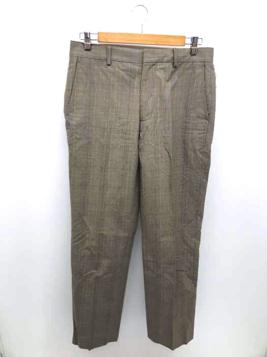 BANANA REPUBLIC（バナナリパブリック） チェック柄 コットンスラックス メンズ パンツ