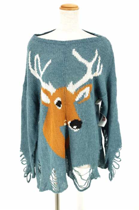 WILDFOX （ワイルドフォックス） ダメージ加工 レディース トップス