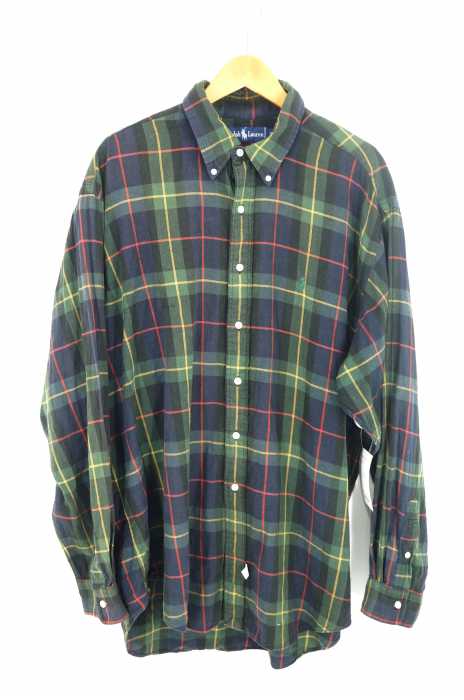 RALPH LAUREN （ラルフローレン） チェック柄ボタンダウンシャツ メンズ トップス