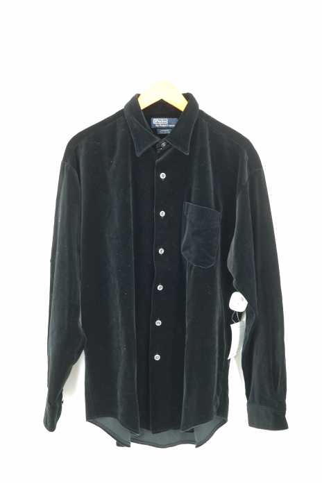Polo by RALPH LAUREN （ポロバイラルフローレン） ARMOND ベロアシャツ メンズ トップス