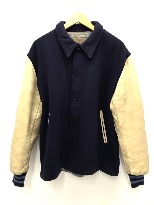 Golden bear（ゴールデンベアー） 袖レザー切替スタジャン アワードジャケット メンズ アウター