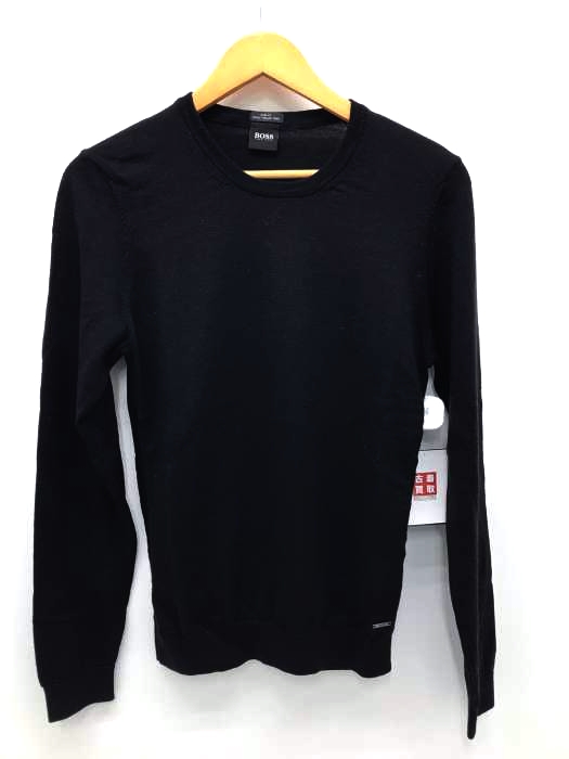 BOSS HUGO BOSS（ボスヒューゴボス） クルーネックウールニット メンズ トップス