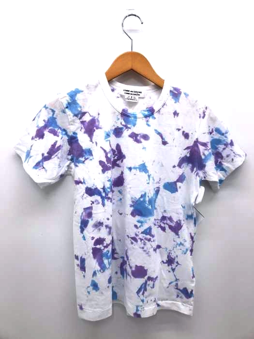 COMME des GARCONS COMME des GARCONS（コムデギャルソンコムデギャルソン） AD2019 20SS タイダイ染半袖Tシャツ レディース トップス