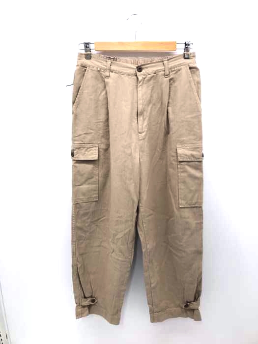 NATURAL LAUNDRY（ナチュラルランドリー） 20AW コットンヘリンボーン フィールドパンツ レディース パンツ