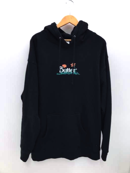 BUTTER GOODS（バターグッズ） 裏起毛 プルオーバーパーカー メンズ トップス