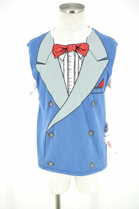 Levis Vintage Clothing (リーバイス) ジャケットプリントTシャツ メンズ トップス