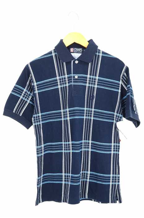 CHAPS RALPH LAUREN（チャップスラルフローレン） チェック柄半袖ポロシャツ メンズ トップス