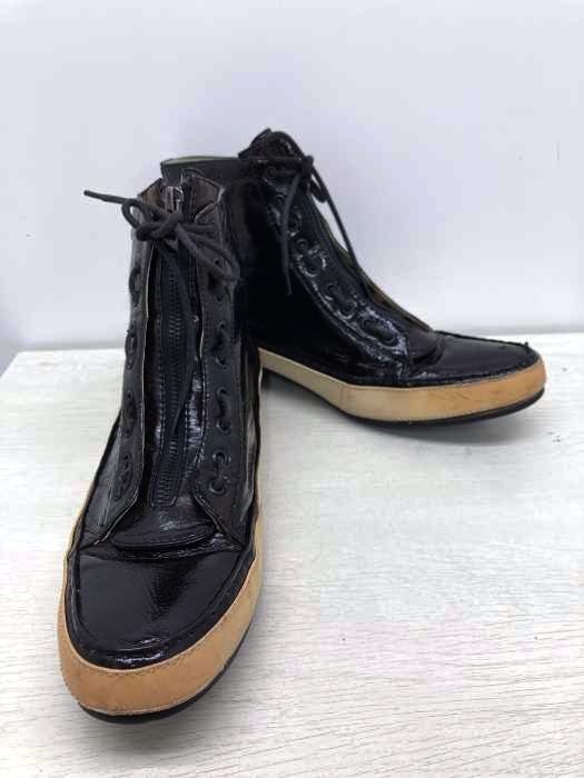 around the shoes（アラウンドザシューズ） フロントジップブーツ 