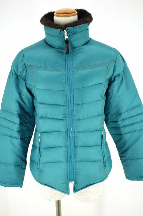 FJALL RAVEN （フェールラーベン） 襟ファー付ダウンジャケット レディース アウター