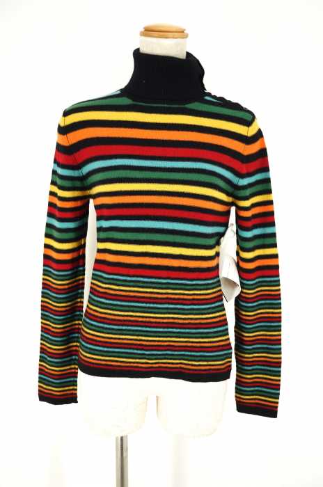 SONIA RYKIEL （ソニアリキエル） タートルネック ボーダーニット レディース トップス
