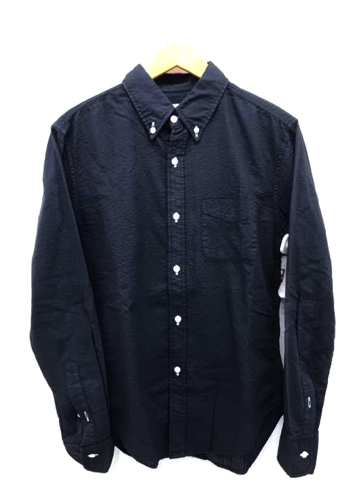 BAND OF OUTSIDERS（バンドオブアウトサイダーズ） シアサッカー地ボタンダウンシャツ メンズ トップス