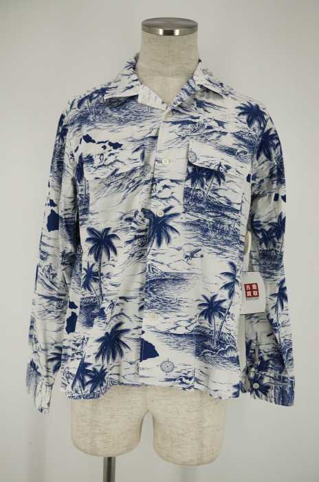 Engineered Garments （エンジニアードガーメンツ） Printed Surf shirt メンズ トップス