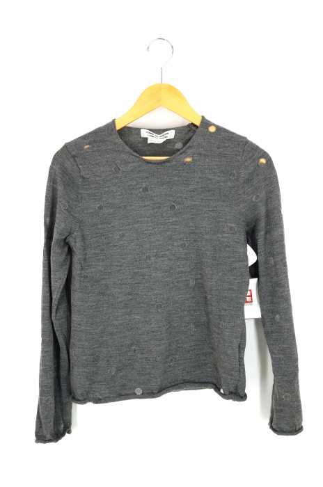 COMME des GARCONS COMME des GARCONS（コムデギャルソンコムデギャルソン） AD2008 ドット柄ニットセーター レディース トップス