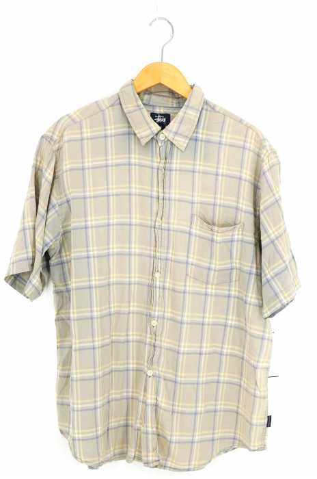Stussy（ステューシー） コットンチェック半袖シャツ メンズ トップス