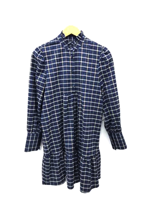 ZARA WOMAN（ザラ ウーマン） チェックフリルワンピース レディース ワンピース