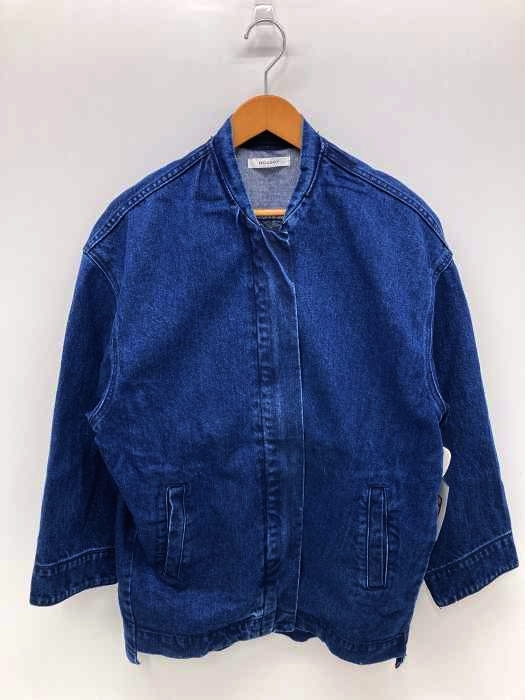 moussy（マウジー） オーバーサイズデニムMA-1 ジップブルゾン レディース アウター