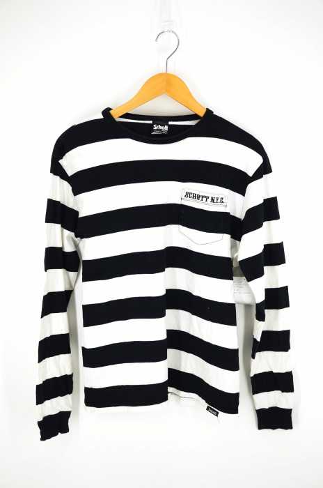 Schott（ショット） ボーダーカットソー メンズ トップス