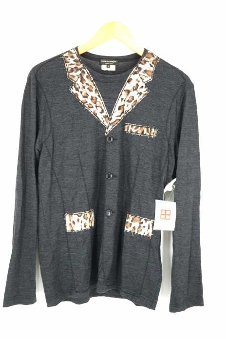 COMME des GARCONS HOMME PLUS (コムデギャルソンオムプリュス) AD2009 素材切替ウールカットソー メンズ トップス
