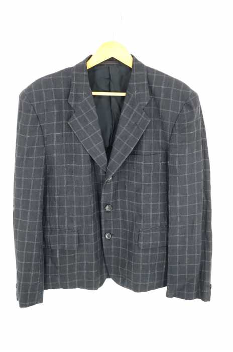 COMME des GARCONS HOMME （コムデギャルソンオム） 80S AD表記無 チェックテーラードジャケット メンズ アウター