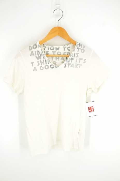 Maison Martin Margiela （メゾンマルタンマルジェラ） 07AW エイズTシャツ レディース トップス