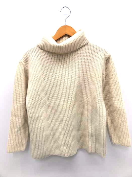 bulle de savon（ビュルデサボン） ウールタートルネックニット レディース トップス