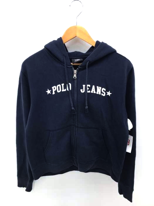 POLO JEANS COMPANY RALPH LAUREN（ポロジーンズカンパニーラルフローレン） ロゴ刺繍ジップアップパーカー レディース トップス