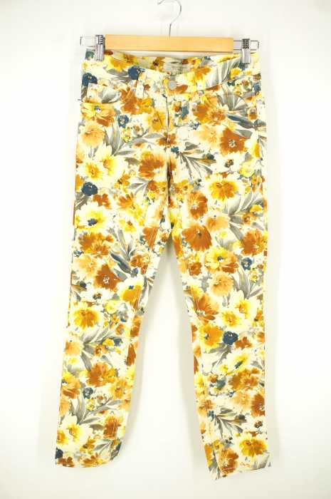 BEAUTY & YOUTH UNITED ARROWS (ビューティーアンドユースユナイテッドアローズ) 花柄ストレッチスキニーパンツ レディース パンツ