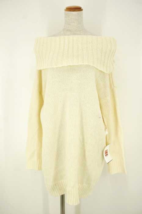 RCWB （ロデオクラウンズ ワイドボウル） 15AW　ルーズネック ニット ワンピース レディース ワンピース