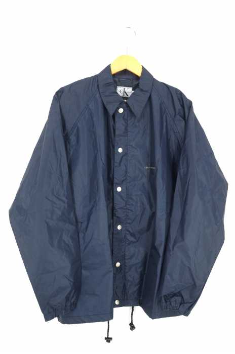 Calvin Klein Jeans（カルバンクラインジーンズ） 80~90S ロゴプリントナイロンコーチジャケゥット メンズ アウター