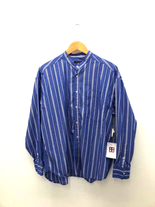 URBAN RESEARCH(アーバンリサーチ) ストライプバンドカラーシャツ メンズ トップス