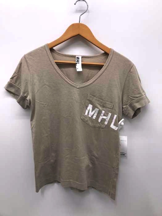 MHL.（エムエイチエル） ロゴプリント半袖Tシャツ レディース トップス