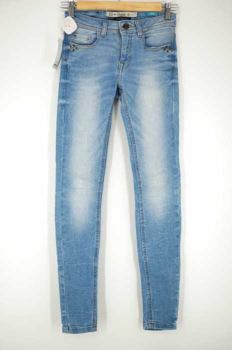 ZARA trafaluc （ザラ） 加工ストレッチスキニーデニムパンツ レディース パンツ