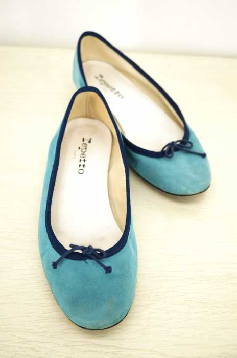 repetto(レペット) スエードローカットパンプス レディース シューズ