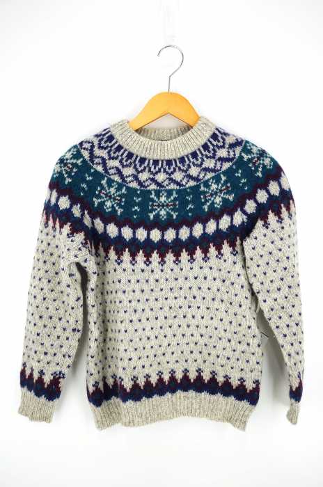 WOOLRICH(ウールリッチ) 総柄ニットセーター レディース トップス