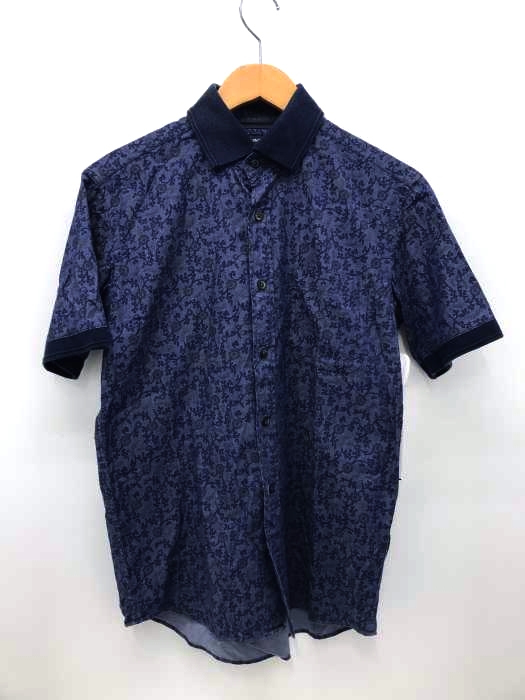 AQUASCUTUM（アクアスキュータム） 総柄半袖シャツ メンズ トップス
