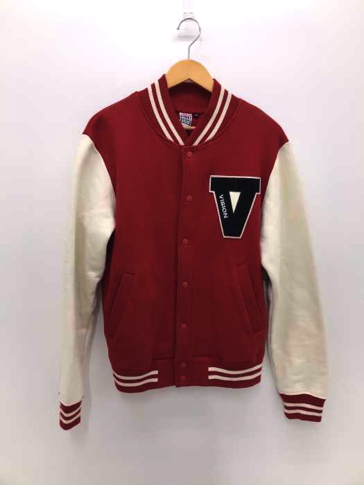 VISION STREET WEAR（ヴィジョンストリートウェア） スウェット地ワッペンスタジャン メンズ アウター